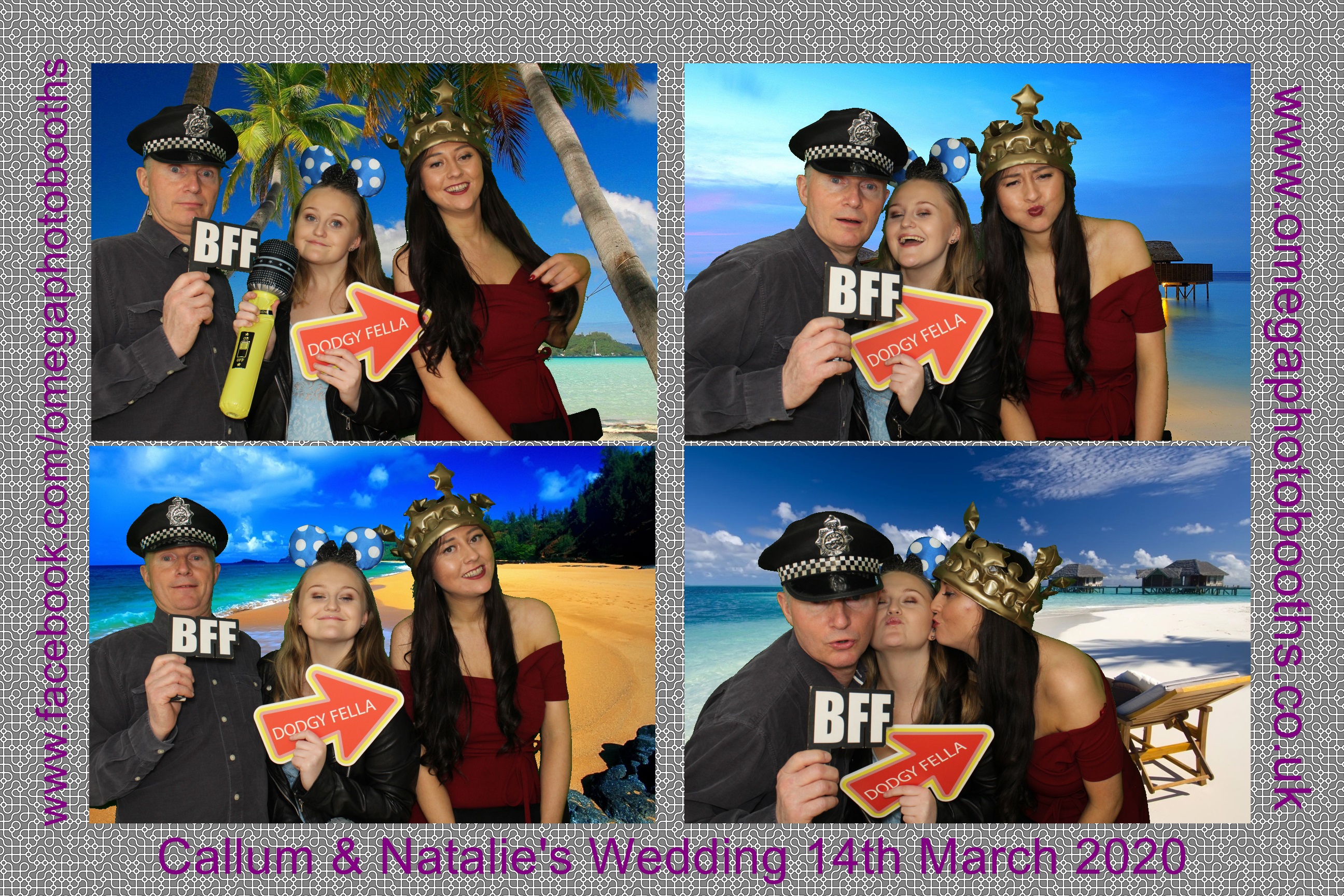 Callum and Natalie's Wedding | View more photos from the event at gallery.omegaphotobooths.co.uk/u/Omega-Photobooths/Callum-and-Natalies-Wedding